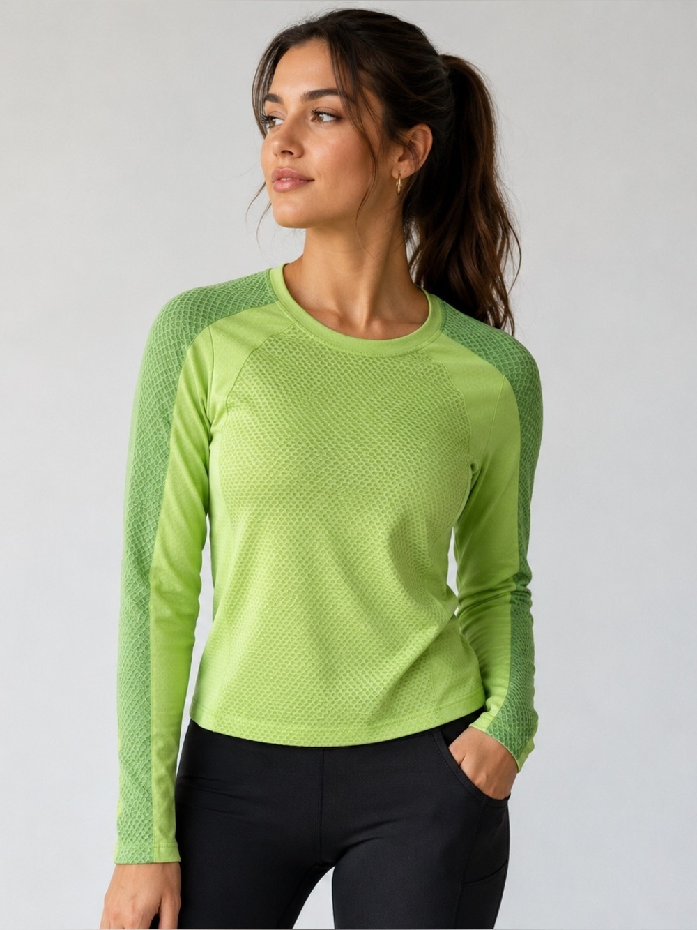 New balance bright green sweatshirt Small